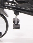 LORELLI Tricicleta pentru copii One Grey control al directiei sezut reglabil copertina scaunel cu husa moale si roti mari silentioase