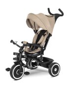 LORELLI Tricicleta pentru copii Tino Beige cu sezut rotativ 360 grade scaun rabatabil control parental greutate admisa 25 kg