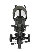 LORELLI Tricicleta pentru copii Tino Green cu sezut rotativ 360 grade scaun rabatabil control parental greutate admisa 25 kg