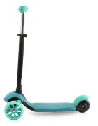 LORELLI Trotineta pentru copii Draxter Mint Green ghidon reglabil roti din silicon cu Led greutate admisa 20 kg 3 ani+