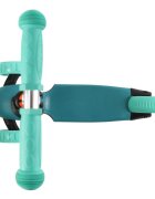 LORELLI Trotineta pentru copii Draxter Mint Green ghidon reglabil roti din silicon cu Led greutate admisa 20 kg 3 ani+