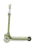 LORELLI Trotineta pentru copii Jetster Green roti din silicon cu Led ghidon reglabil greutate admisa 20 kg