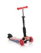 LORELLI Trotineta pentru copii Smart Graffiti 3 roti LED scaun reglabil si detasabil ghidon reglabil greutate suportata 20 kg varsta 3 ani+