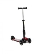 LORELLI Trotineta pentru copii Smart Plus Red Fire 3 roti cu LED scaun reglabil si detasabil maner parental reglabil ghidon reglabil greutate suportata 20 kg varsta 3 ani+
