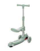 LORELLI Trotineta pentru copii Swiftie Ocean Wave pliabila roti cu led sezut pliabil ghidon reglabil platforma cu lumini si melodii greutate admisa 50 kg