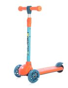 LORELLI Trotineta pentru copii Tamtam Orange Ufo roti din silicon cu Led ghidon reglabil greutate admisa 50 kg 3 ani+