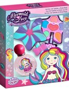 Lorenay Set apa de parfum si accesorii machiaj copii Mermaid Love