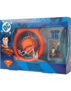 Lorenay Set cadou baieti Superman cu apa de toaleta 50 ml si cos de baschet