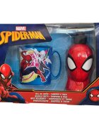 Lorenay Set copii cu gel de dus sampon si cana Marvel Spider-Man