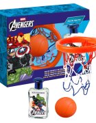Lorenay Set cu apa de toaleta 50 ml si cos de baschet pentru baieti Avengers Marvel