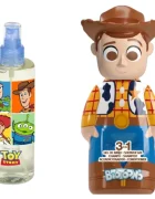 Lorenay Set de baie pentru baieti Toy Story Woody cu gel de dus sampon si balsam 3 in 1 Disney Pixar 300 ml si apa de toaleta 100 ml
