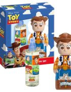 Lorenay Set de baie pentru baieti Toy Story Woody cu gel de dus sampon si balsam 3 in 1 Disney Pixar 300 ml si apa de toaleta 100 ml