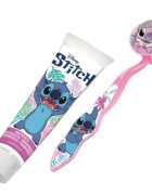 Lorenay Set ingrijire dentara pentru copii pahar pasta de dinti periuta si etui Stitch