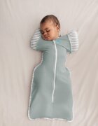 Love to Dream Sac de dormit de tranzitie pentru infasat si rostogolit Swaddle Up Deep olive M 6-8.5 kg 1 Tog