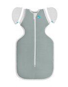 Love to Dream Sac de dormit de tranzitie pentru infasat si rostogolit Swaddle Up Deep olive M 6-8.5 kg 1 Tog
