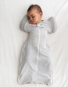 Love to Dream Sac de dormit de tranzitie pentru infasat si rostogolit Swaddle Up Gri L 8.5-11 kg 1 Tog