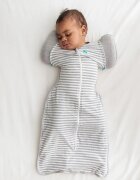 Love to Dream Sac de dormit de tranzitie pentru infasat si rostogolit Swaddle Up Gri M 6-8.5 kg 1 Tog