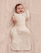 Love to Dream Sac de dormit de tranzitie pentru infasat si rostogolit Swaddle Up M 1 Tog OatMeal