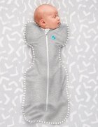 Love to Dream Sac de dormit pentru infasat Swaddle Up Gri nou-nascut 2.2-3.8 kg 1 Tog