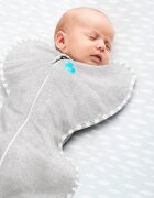 Love to Dream Sac de dormit pentru infasat Swaddle Up Gri S 3.5-6 kg 1 Tog