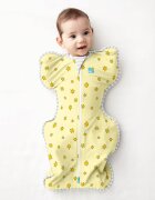 Love to Dream Sac de dormit pentru infasat Swaddle Up Lite Yellow 2.2-3.8 kg
