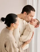 Love to Dream Sac de dormit pentru infasat Swaddle Up Oatmeal M 6-8.5 kg 1 Tog