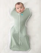 Love to Dream Sac de dormit pentru infasat Swaddle Up Olive M 6-8.5 kg 0.2 Tog