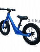 Maawo Bicicleta fara pedale pentru copii roti de 12 inch cu anvelope pneumatice spite cadru din aliaj de magneziu design ergonomic Saua reglabila sarcina maxima 30 kg Blue Elegans