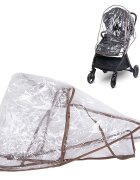 Maawo Husa de ploaie pentru carucior copii din material rezistent Transparenta marime universala