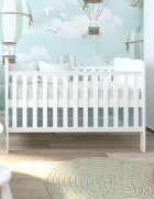 Magic kids Patut evolutiv Isabel 3 in 1 pat bebe junior pat prescolar cu somiera reglabila si trepte detasabile 140 x 70 cm