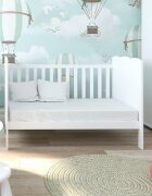 Magic kids Patut evolutiv Isabel 3 in 1 pat bebe junior pat prescolar cu somiera reglabila si trepte detasabile 140 x 70 cm