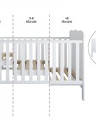 Magic kids Patut evolutiv Isabel Casmir 3 in 1 pat bebe junior pat precolar cu somiera reglabila i trepte detasabile 140 x 70 cm