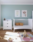 Magic kids Patut evolutiv Serenity 3 in 1 pat bebe junior pat prescolar cu somiera reglabila 140 x 70 cm