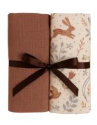 Magic kids Set 2 museline Rustic Play din bumbac 70x70 cm