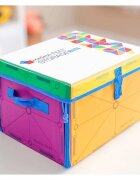 Magna-Tiles Cutie de depozitare si covor de joaca