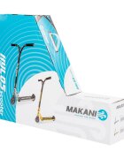 MAKANI Trotineta Hylos Gold cadru din aluminiu placa anti-alunecare greutate admisa 100 kg