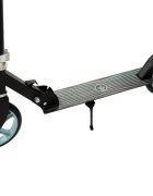 MAKANI Trotineta pliabila Sigma Blue cadru din aluminiu ghidon reglabil curea pentru transport cric greutate admisa 100 kg