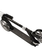 MAKANI Trotineta pliabila Sigma Grey cadru din aluminiu ghidon reglabil curea pentru transport cric greutate admisa 100 kg