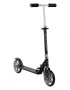 MAKANI Trotineta pliabila Sigma Grey cadru din aluminiu ghidon reglabil curea pentru transport cric greutate admisa 100 kg