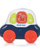 MalPlay Antemergator multifunctional 5 in 1 cu Volan ghidon reglabil Roti antiderapante angrenaje rotative dimensiune 40.5 x 43.5cm Blue Car