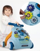 MalPlay Antepremergator cu activitati educative Avion Blue