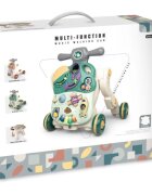 MalPlay Antepremergator evolutiv pentru copii Green cu lumini sunete si angrenaje rotative dimensiune 45 x 42 x 46 cm