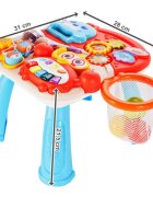 MalPlay Antepremergator interactiv 2 in 1 Crab Rosu