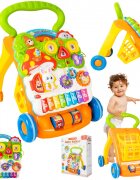 MalPlay Antepremergator interactiv cu Pian si Cos de cumparaturi Green