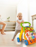 MalPlay Antepremergator interactiv cu Pian si Cos de cumparaturi Green