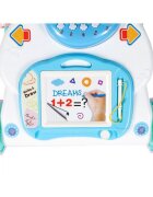 MalPlay Antepremergator interactiv cu tablita de scris Blue Moon