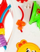 MalPlay Antepremergator interactiv educativ pentru copii cu roti robuste design ergonomic cu trompeta lumini chimvale viteza reglabila dimensiune 46 x 45 x 34 cm