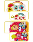 MalPlay Antepremergator interactiv multifunctional 4 in 1 cu Lumini Sunete Pian Telefon detasabil tip zornaitoare angrenaje rotative Sortator de forme dimensiune 46 x 40 x 43.5 cm Pink