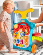 MalPlay Antepremergator interactiv multifunctional 5 in 1 cu Pian Sunete Lumini Labirint si angrenaje rotative 48.5 x 37.5 x 51.5 cm