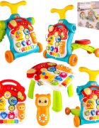 MalPlay Antepremergator interactiv multifunctional 5 in 1 cu Pian Sunete Lumini Labirint si angrenaje rotative 48.5 x 37.5 x 51.5 cm